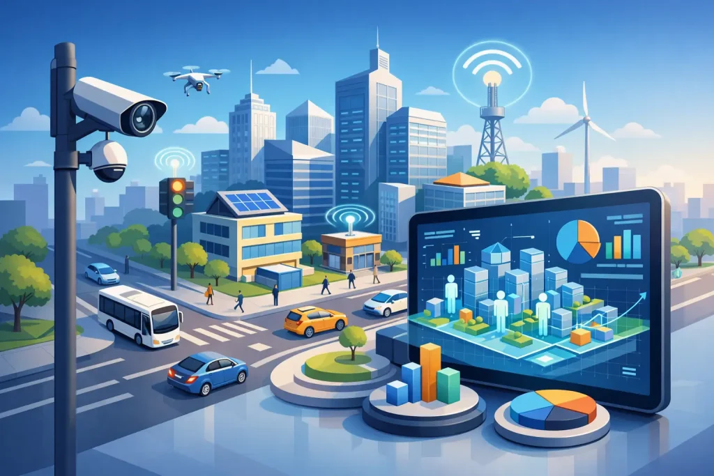 מערכת ספירה לעיר חכמה - מה באמת קובע